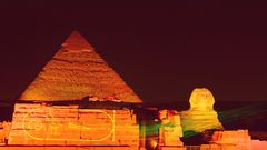 Sound and Light Show at the Pyramids